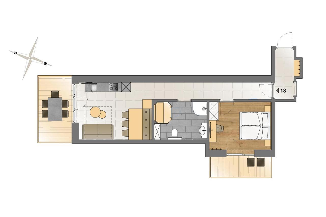 Apart-Hotel Alpinsonnenresidenz Fiss Ngoại thất bức ảnh